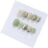 Handmade Wearing Nail Art Long and Short Nail Art Fake Nail Patches(24224,M) view 1