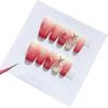 Handmade Wearing Nail Art Long and Short Nail Art Fake Nail Patches(24263,M) view 1