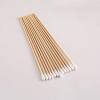 100/200Pcs 6 Inch Long Wooden Handle Cotton Swabs Single-Head Sterile Sticks Applicator For Wound Makeup view 3