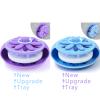 SHARLOVY Shower Steamers Tray - Upgrade Shower Steamer Holder Dish with Big Suction Cup, Long Lasting Bath Bombs Shower Accessories view 1