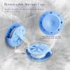 SHARLOVY Shower Steamers Tray - Upgrade Shower Steamer Holder Dish with Big Suction Cup, Long Lasting Bath Bombs Shower Accessories view 2