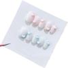 Handmade Wearing Nail Art Long and Short Nail Art Fake Nail Patches(24281,M) view 1