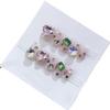 Handmade Wearing Nail Art Long and Short Nail Art Fake Nail Patches(24221,XS) view 1