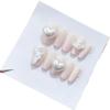 Handmade Wearing Nail Art Long and Short Nail Art Fake Nail Patches(24229,Large) view 2