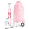 Pinkpapaya Electric Bikini Trimmer for Women,4 in 1 Electric Shaver,Bikini Line Hair Removal and Facial Hair Remover,Face Razors & Nose Hair Trimmer,Women's Grooming Kit,Tomato/p9k8 view 1
