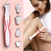 Pinkpapaya Electric Bikini Trimmer for Women,4 in 1 Electric Shaver,Bikini Line Hair Removal and Facial Hair Remover,Face Razors & Nose Hair Trimmer,Women's Grooming Kit,Tomato/p9k8 view 2