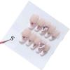 Handmade Wearing Nail Art Long and Short Nail Art Fake Nail Patches(24277,Large) view 1
