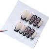 Handmade Wearing Nail Art Long and Short Nail Art Fake Nail Patches(24244,XS) view 1