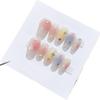 Handmade Wearing Nail Art Long and Short Nail Art Fake Nail Patches(24283,XS) view 1
