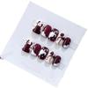 Handmade Wearing Nail Art Long and Short Nail Art Fake Nail Patches(24211,M) view 1