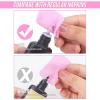 200 Cotton Pads Lint-Free Pads Cosmetic Non-Woven Pads Polish Remover Pads view 4