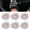 10pcs Salon Hairdressing Constant Temperature Tinfoil Hat, Household Shower Cap, Barber Store Waterproof Hair Dye Caps for Home Barber Store Hair Treatment view 4