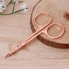 Stainless Steel Makeup Eyebrow Hair Eyelash Remover Trimmer Scissors Cutter view 2