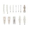 20 Pcs Pearl Hair Clips, Hair Clips for Girls, Fashion Hair Clips Set, Hairpin Accessories Headwear Styling Tools, for Party Wedding Daily view 4