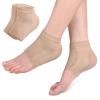 1 Pair Moisturizing Soft-Gel Heel Socks Breathable-Open Toe Socks for Dry Cracked Skin Hydrating-Day and Night Care Skin view 4