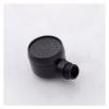 DYKKLKQ Hair Salon Shampoo Bed Shower Head Set Beauty Room Basin Washing Hair Nozzle Black Plastic Shower Rose +1m Hosepipe Jingxin view 2