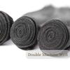 10A Brazilian Human Hair Bundles, 16 18 Inch Body Wave 2 Bundles, 100% Unprocessed Virgin Human Hair Extensions, Natural Black for Women view 4