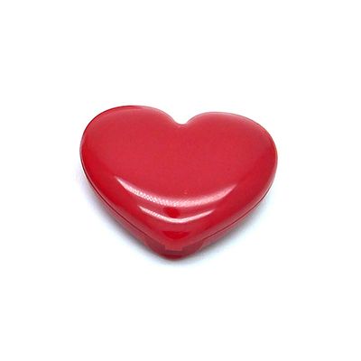 1Pieces Empty Eyeshadow Box Heart Shaped Lip Stick Container Cases Cosmetic Container Dispenser With