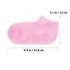 Baluue 2pairs Moisturizing Silicone Foot Socks Spa Covers for Dry Cracked Feet Reusable Gentle Skin for Home Pedicure view 2