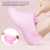 Baluue 2pairs Moisturizing Silicone Foot Socks Spa Covers for Dry Cracked Feet Reusable Gentle Skin for Home Pedicure view 4