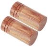 10Pcs Ential Oil Cylinder Box Storage Container 2.5cm Outer Diameter Wooden Case for Travelling Carrier Ential Oil Bottle (2.9 outer diameter) view 1