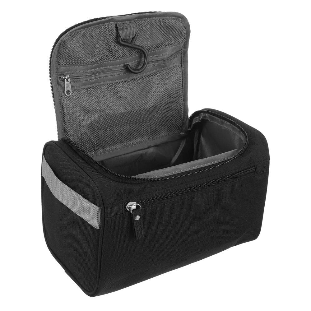 Mikinona Travel Toiletry Bag for Women Men Portable Makeup Organizer Multiple Compartments Travel Container for Toiletries Essentials