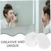 IWOWHERO 600pcs Makeup Removing Pads Soft and Skin-Friendly Cleansing Discs for Gentle Makeup Removal and Exfoliation Half-Moon Shape Facial Wipes for Women and Girls view 3