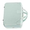 FOYTOKI Travel Makeup Organizer Suitcase Vintage Cosmetic Storage Case for Desktop Office School Use Capacity for Cosmetics Sundries Easy to Organize Access view 1