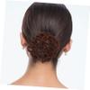 IWOWHERO 10pcs Hair Bun Covers Invisible Hair Nets for Dancers Black Khaki for Weddings Proms Everyday Use view 2