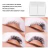 10 Layers Acrylic Eyelash Storage Box, Clear Makeup Organizer False Eyelashes Glue Pallet Holder with Magnetic Bottom, 4 x6x4 inch Eyelash Holder Extension Tool with Sealed Flip view 3