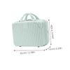GETAJGHSD Cosmetic Suitcase Box Capacity for Makeup Storage Vintage Makeup Organizer for Travel and Home Use Keeps Accessories Tidy view 4
