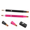 FOYTOKI 2pcs Dual-ended Lip Brush Retractable Lip Applicator for Lipstick Portable Makeup Brush Cap for Easy Application for Professional Home Use view 4