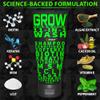 Beard Growth Kit w/GROW 11-in-1 Hair Growth Shampoo for Men w/Biotin + 2X Biotin Mustache Wax + Lifetime Replacement Boar Bristle Brush & 360 Wave Brush + GROW XXL Beard Oil (Made in America) view 2