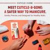 Cuticle-B-Gone Nail Care & Cuticle Remover Tool with Interchangeable Attachments, At Home or Travel Ready, Gentle Cuticle & Hangnail Grooming for Finger Nails & Toe Nails view 3