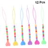 Baluue 24pcs Braid Hair Tool for Boys and Girls Portable Hair Braid Needles Beads for Quick Styles and Special Occasions Random Colors Included view 3