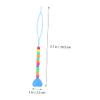 Baluue 24pcs Braid Hair Tool for Boys and Girls Portable Hair Braid Needles Beads for Quick Styles and Special Occasions Random Colors Included view 4