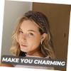 TOVINANNA Women Decorative Synthetic Hair Hoops Fishbone Braid Headband High-temperature Extra Wide Hair Accessories for Stylish Looks for Daily Wear and Special Occasions view 3