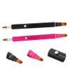 SOESFOUFU 2pcs Retractable Lipstick Applicator Brush Dual-ended Lip Makeup Brushes for Lip Gloss Cream and Concealer Portable Skin-friendly for Professionals and Beginners view 3