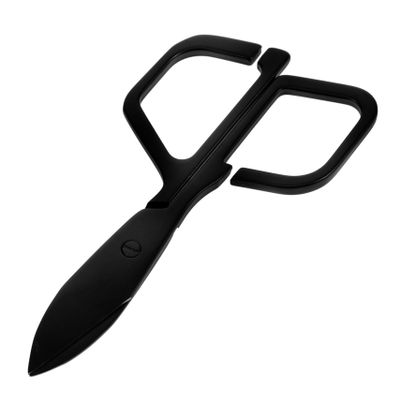 FOMIYES Nose Hair Scissors Stainless Steel Manual Trimming Tool for Convenient Nose and Facial Hair Removal for Men and Women Rounded Tip Design for Safety