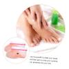 Beatifufu 2pairs Peach Paraffin Wax Therapy for Hands and Feet Exfoliating Scrub Gloves Included Moisturizing Wax Covers for of Hand and Foot Masks view 3