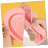 FRCOLOR 2pcs Foldable Makeup Brush Cleaner Pad Cleaning Mat for Women Reusable and Space-saving Scrubber for Makeup Brushes Sponges and Tools view 4