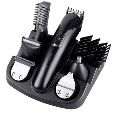 CGTENBS Professional Men Electric Hair Clipper 6 in 1 Multifunctional Hair Cutter Machine Rechargeable Hair Trimmer for Beard Nose Ears