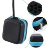 Baluue 1pc Essential Oil Storage Pouch Shockproof Organizer for Bottles Lightweight and Portable Design for Travel and Outdoor Use Blue view 2