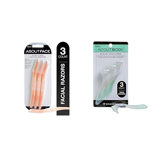 About Face Fuzz-Free Facial Razors and Bikini Shavers
