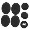 FOMIYES 4pcs Back Lotion Applicator Pads Body Brush Heads Replacement Cream Sponge for Shower Bath view 2