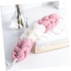 Beatifufu 3pcs Long Bath Strips Creative Body Scrubber Exfoliator Soft Pe Bath Shower Towel for Back Cleaning Random for Exfoliating and Dead Skin Removal view 2
