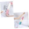 Beatifufu 3pcs Long Bath Strips Creative Body Scrubber Exfoliator Soft Pe Bath Shower Towel for Back Cleaning Random for Exfoliating and Dead Skin Removal view 3