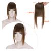 SOPAMI Wigs Human Hair Real Human Hair Fringe Bangs Swept Natural look Hair Piece Pelucas De Mujer Pelo Humano(02) view 2