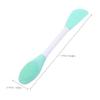 Beatifufu 3pcs Silicone Facial Mask Brush Set Face Wash Brush Double Head Face Cleansing Tool Skin-Friendly Cleansing view 2