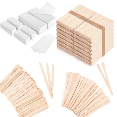 EWVVSS 600-Count Wax Strips Kit & 1200 Large & 2200 Small Wax Sticks for All Skin Types, Unisex, Adults